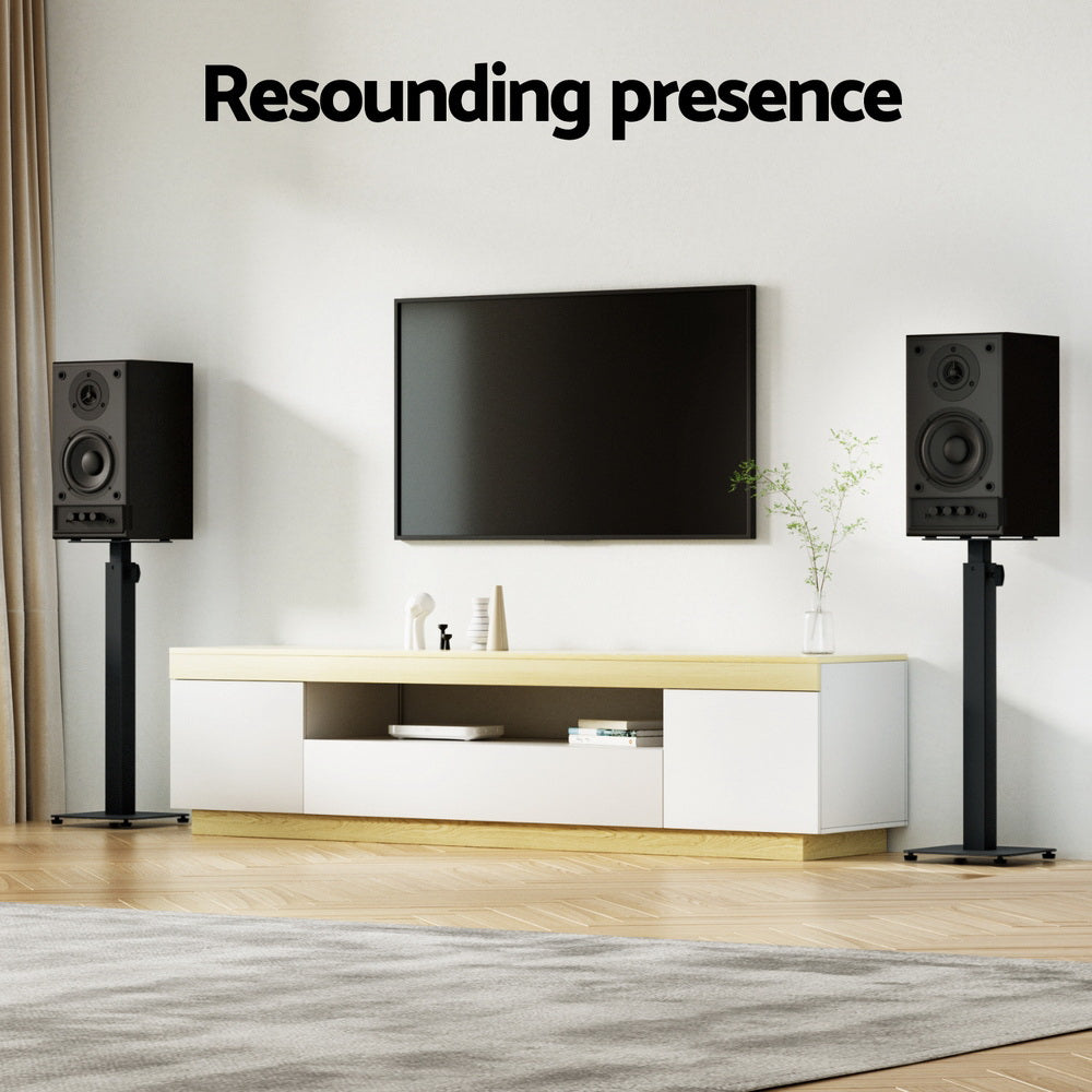Alpha Speaker Stand 70-117cm Adjustable Height 2pcs