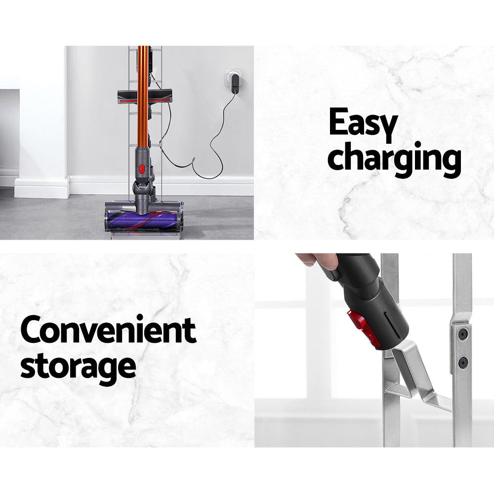 Artiss Freestanding Dyson Vacuum Cleaner Stand for V6 7 8 10 11 (Silver)