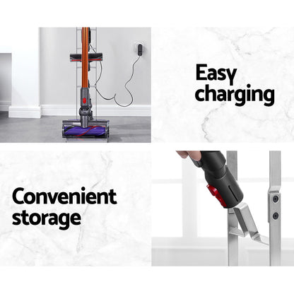 Artiss Freestanding Dyson Vacuum Cleaner Stand for V6 7 8 10 11 (Silver)