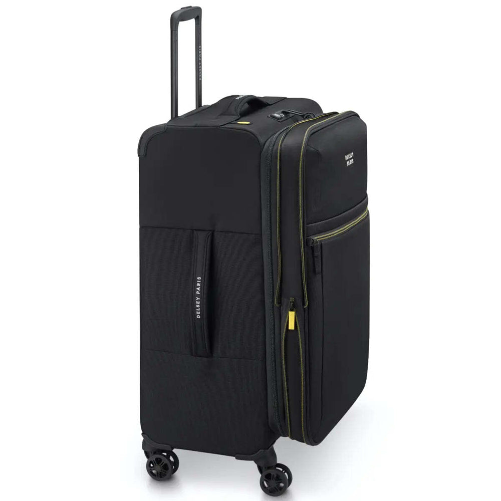 Delsey Brochant 3 - 67 cm 4-Wheel Expandable Suitcase - Deep Black