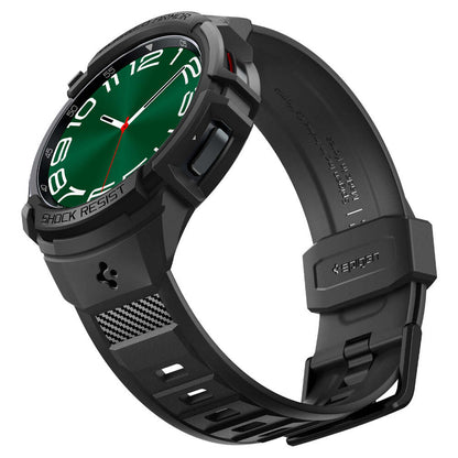 Spigen Galaxy Watch 6 Classic 47mm Rugged Armor Pro Band Case (Black)