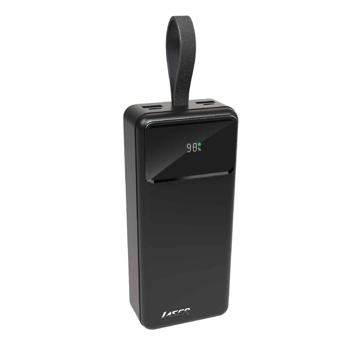 Laser 27000mAh Powerbank 18W PD LED Indicator Fast Charge (Black)