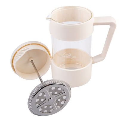 Casabarista Oslo Coffee Plunger 5 Cup 600ml Cream