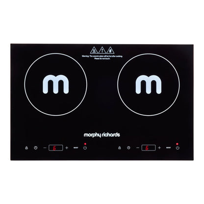 Morphy Richards Dual Zone Portable Induction Cooktop 2200W Touch Control