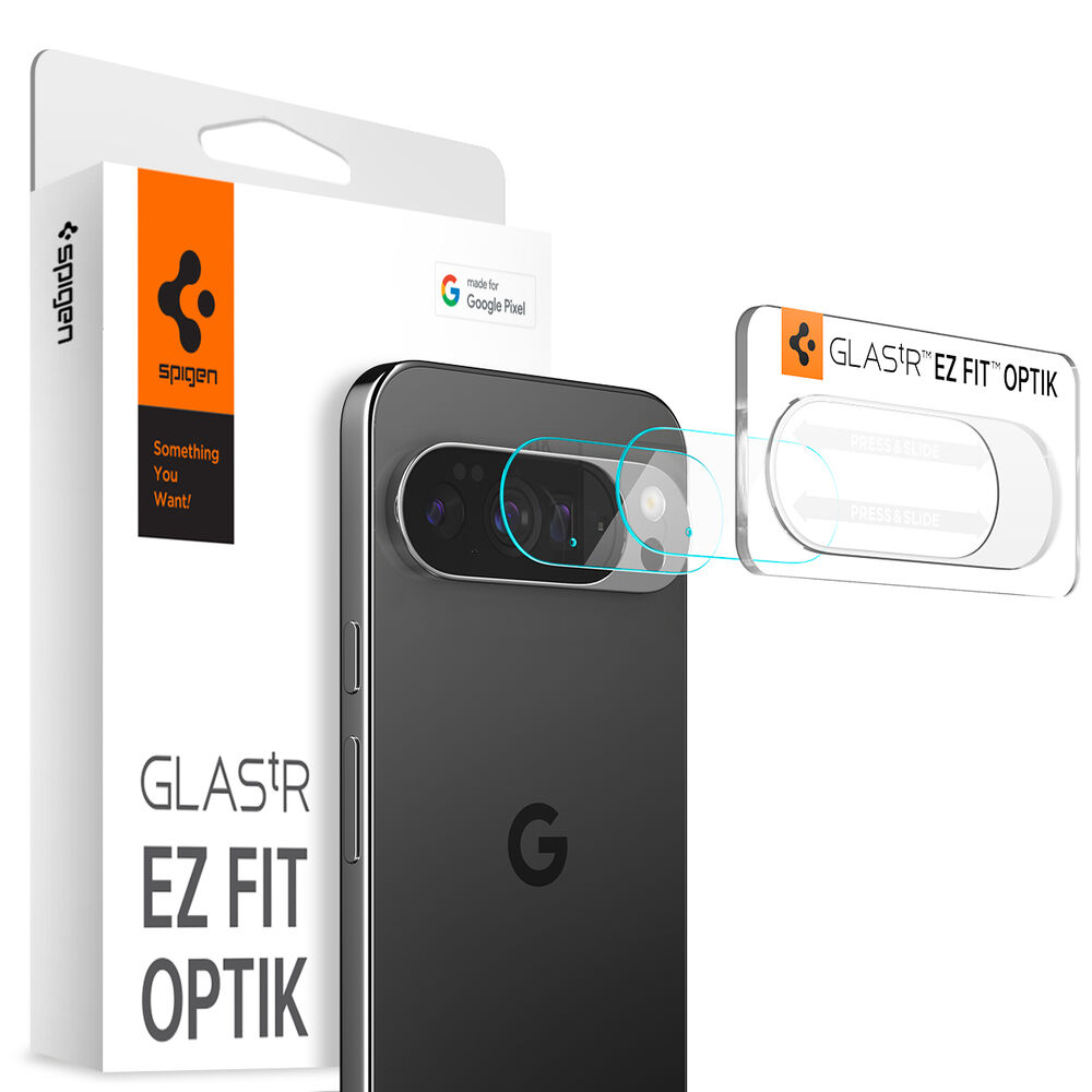 Spigen Google Pixel 10 Pro XL GLAS.tR EZ Fit Optik 2PCS Lens Protector - Clear