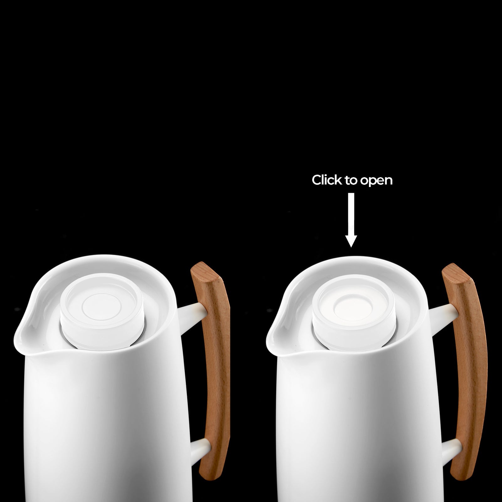 Guzzini Icons Riviera 63 Thermal 25cm/1L Vacuum Insulated Flask (White)