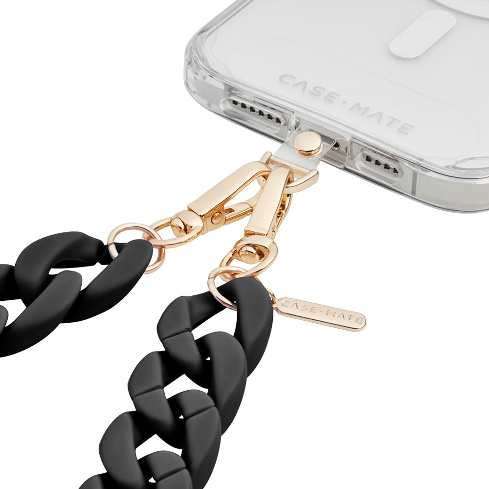 Case-Mate Phone Crossbody Chain - Universal - Black -
