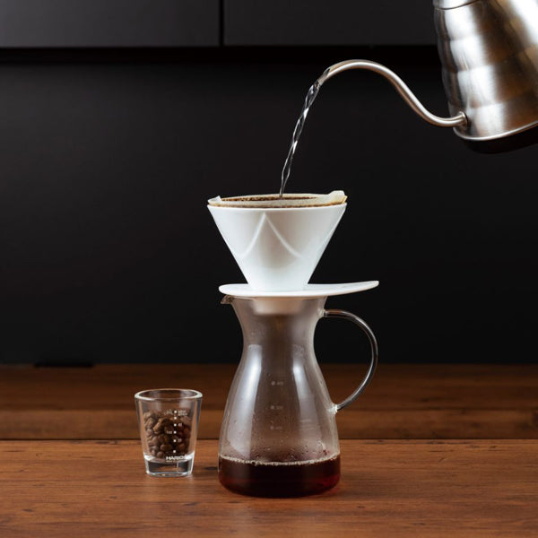 Hario V60 Mugen One Pour Dripper - Ceramic