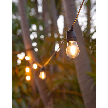 LumiFX 20 Bulb LED WIFI Smart Festoon Lights 20m Warm White