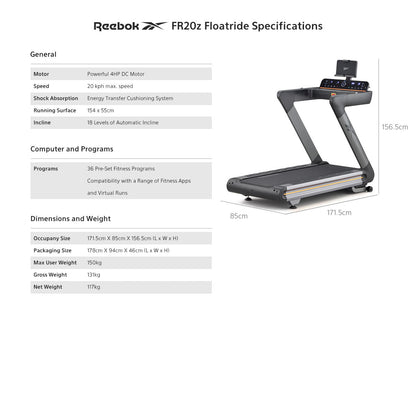 Reebok Z-Tech Treadmill