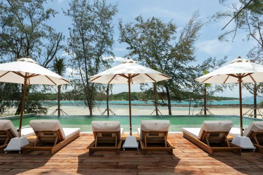 Cape Fahn Hotel private pool and terrace