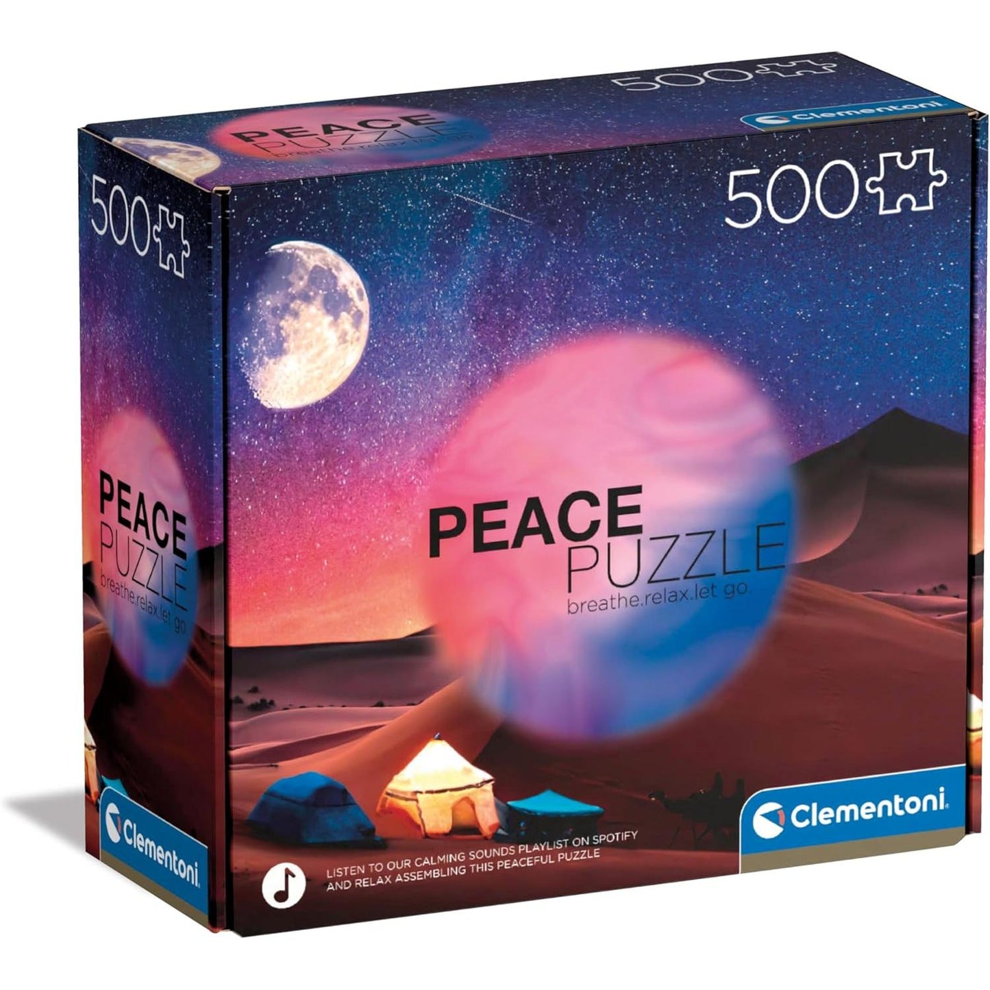 Clementoni 500-Pieces Starry Night Dream (Peace) Puzzle