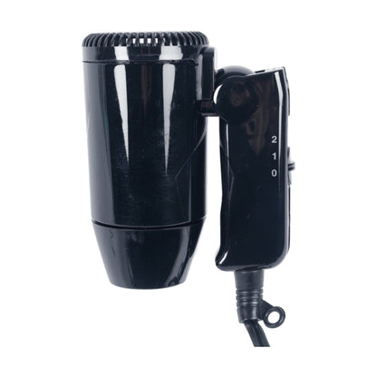 Wildtrak 12V Portable Car Hairdryer Outdoor/Travel Blow Dry Hairdresser Black