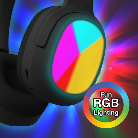 Laser Kids Wireless Headphones – Volume Limited (Black)