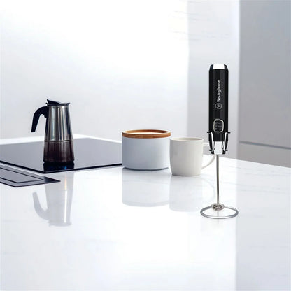 Westinghouse Cordless Electric Milk Frother (Black)
