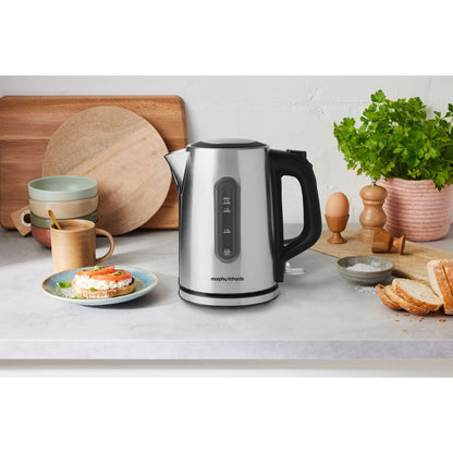 Morphy Richards Equip 1.7L Stainless Steel Electric Jug Kettle with 360d Base
