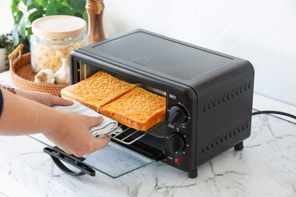Healthy Choice 10L PFAS-Free Multi-Function Electric Toaster Oven with 2 Shelves
