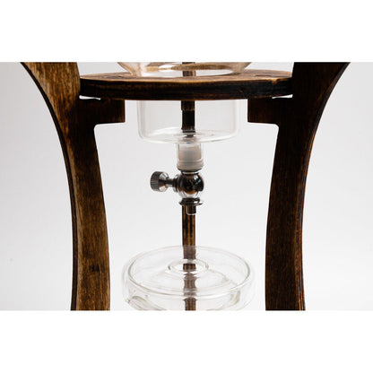 Coffee Culture 600ml Cold Drip Glass Brewing Coffee Maker with Wood Stand