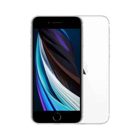 Apple iPhone SE 2nd Gen 2020 64GB (White) - New Battery [~Refurbished: Good]