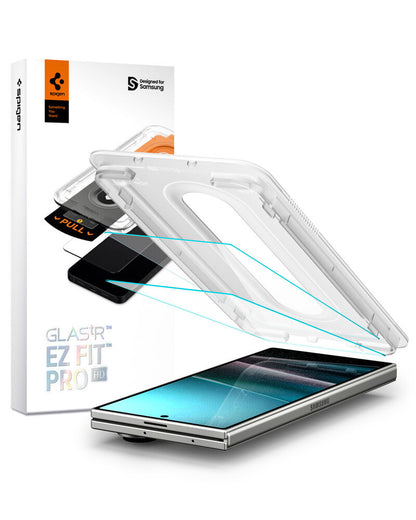 Spigen Samsung Galaxy Z Fold 7 GLAS.tR EZ Fit Pro HD 2PCS Glass Screen Protector - Clear