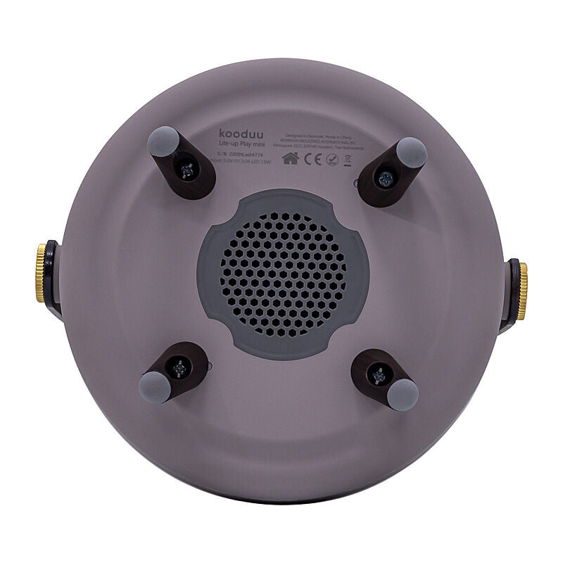 Kooduu Lite-up Play Mini Lamp/Bluetooth Speaker in Earth