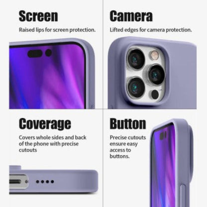 Goospery Silicon for iPhone 16 Pro - Red