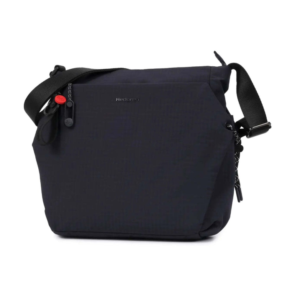 Hedgren Makoto Lightweight Expandable Square Crossover Bag Vulcan Blue