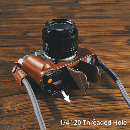 SmallRig Leather Case Kit for FUJIFILM X-E5 (Brown) 5449