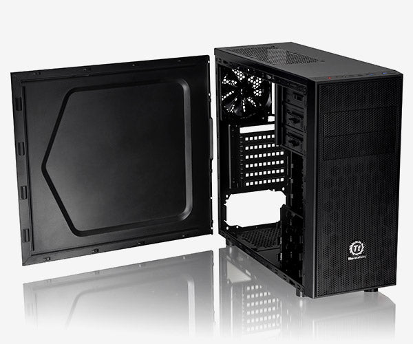 Thermaltake Black Versa H24 Mid Tower Chassis NO PSU (USB3)