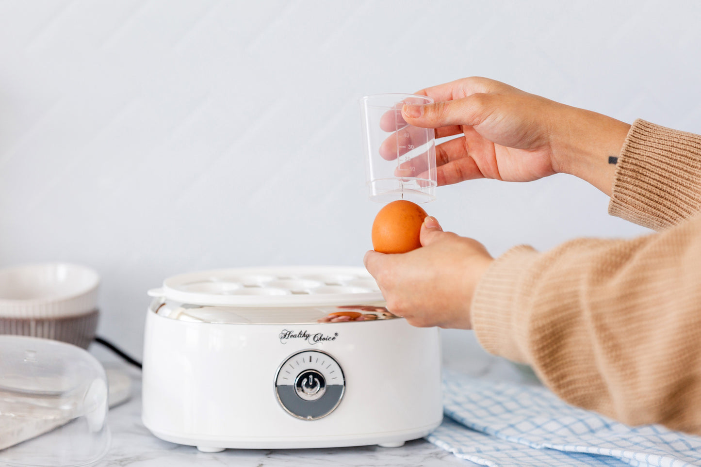 Healthy Choice Electric Egg Steamer