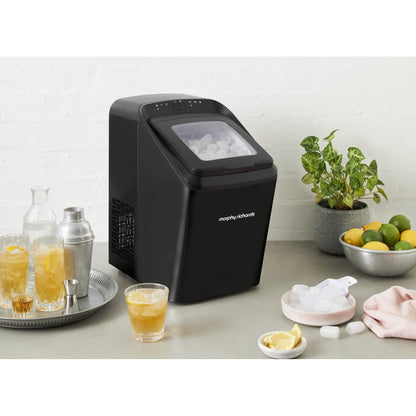 Morphy Richards Compact 15kg Matte Ice Maker Ice Cube Machine Black