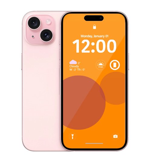 Apple iPhone 15 256GB - Pink - [*Refurbished: Excellent condition]