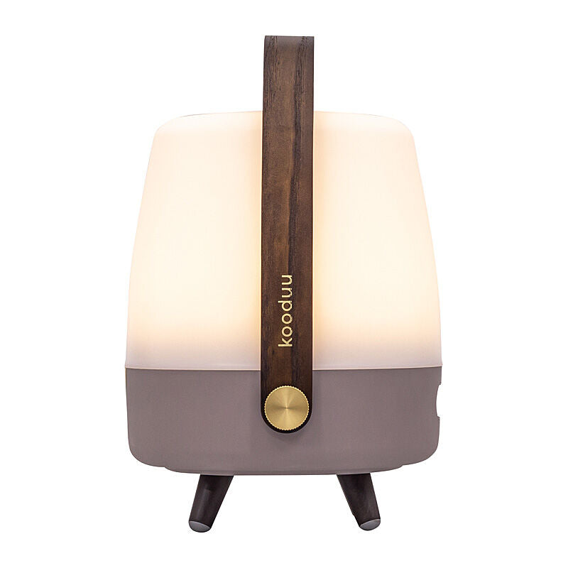 Kooduu Lite-up Play Mini Lamp/Bluetooth Speaker in Earth