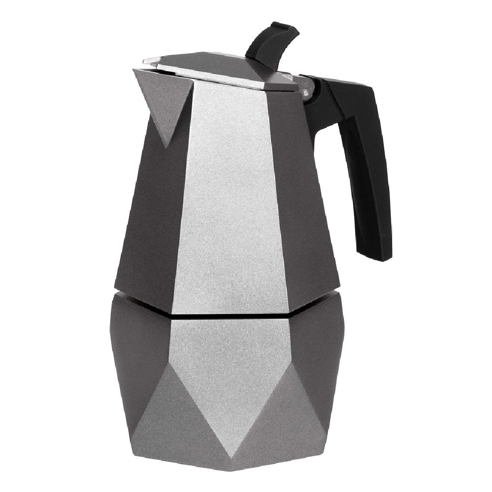 Avanti Geo Espresso Coffee Maker - 200Ml / 4 Cup - Grey | Espresso Coffee Maker | Geo