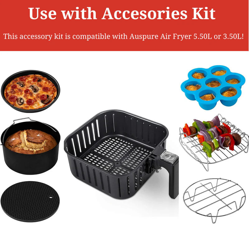 AUSPURE Air Fryer Replacement Basket for 3.5L Aus-Fry350
