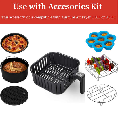 AUSPURE Air Fryer Replacement Basket for 3.5L Aus-Fry350