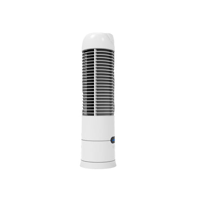 Heller Mini Tower Fan 40cm Oscillating 3 Speeds Copper Motor Timer White