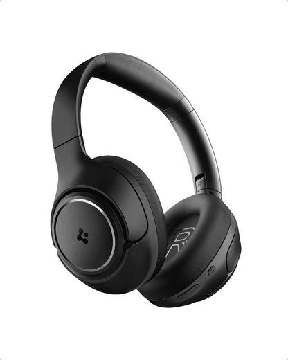 Spigen SPIGEN AUDIO Advanced Noise Cancellation Pro Over-Ear Headphones SA-HP P10 Earphone (Black)