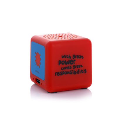 Bitty Boomers Spider Man Bitty Box Bluetooth Speaker