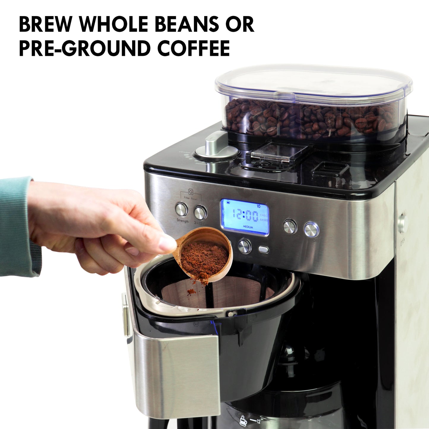 Kenmore Drip Coffee Machine With Grinder