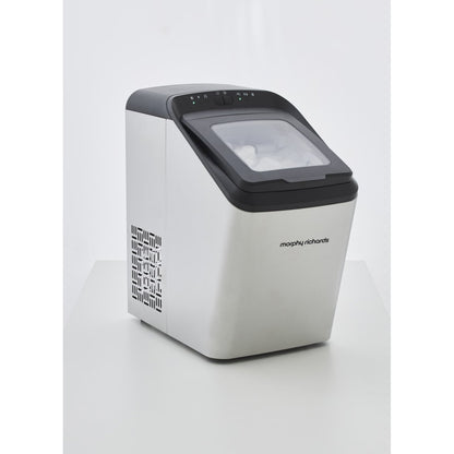 Morphy Richards Compact 15kg Stainless Steel Ice Maker Ice Cube Machine