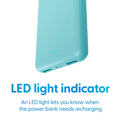Laser Powerbank 5000mAh (Aqua)