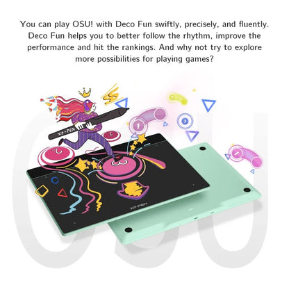 XPPen Deco Fun L Graphics Tablet - Black