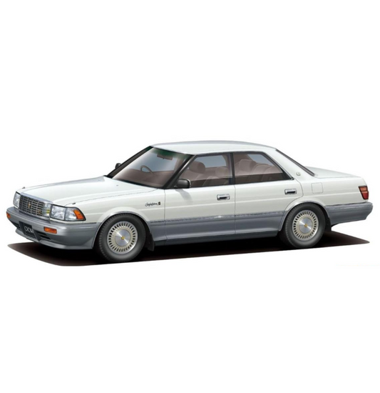 Aoshima 1/24 Toyota Uzs131 Crown Royal Saloon G '89