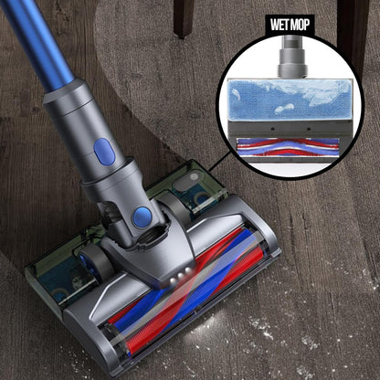 Mygenie H20 Pro Wet Mop 2-in-1 Cordless Stick Vacuum (Blue)