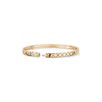 Coco Crush Bracelet, Mini Version, Beige Gold