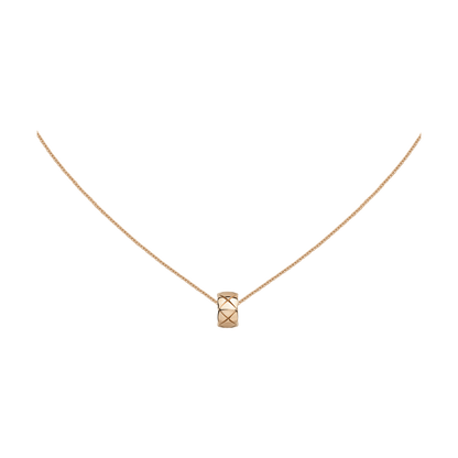 Coco Crush necklace beige gold