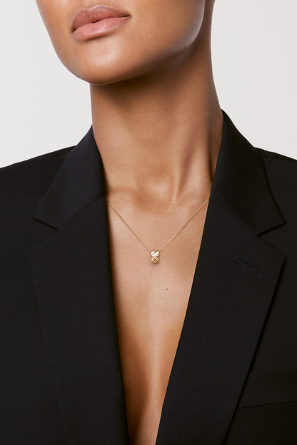 Coco Crush Necklace, Large Version, Beige Gold