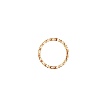 Coco Crush Ring, Mini Version, Beige Gold