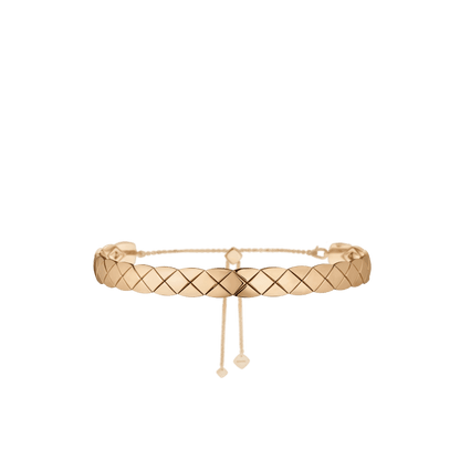 Coco Crush supple choker beige gold